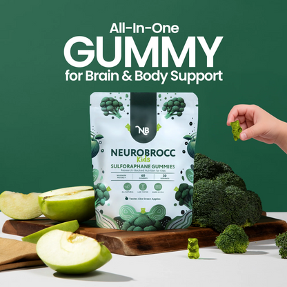 The Brain-Boosting Broccoli Gummy Your Kids Actually Want to Eat 🥦