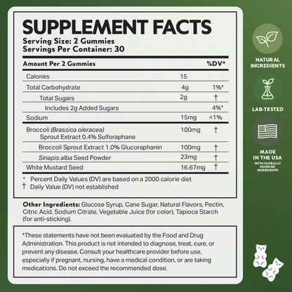 The Brain-Boosting Broccoli Gummy Your Kids Actually Want to Eat 🥦