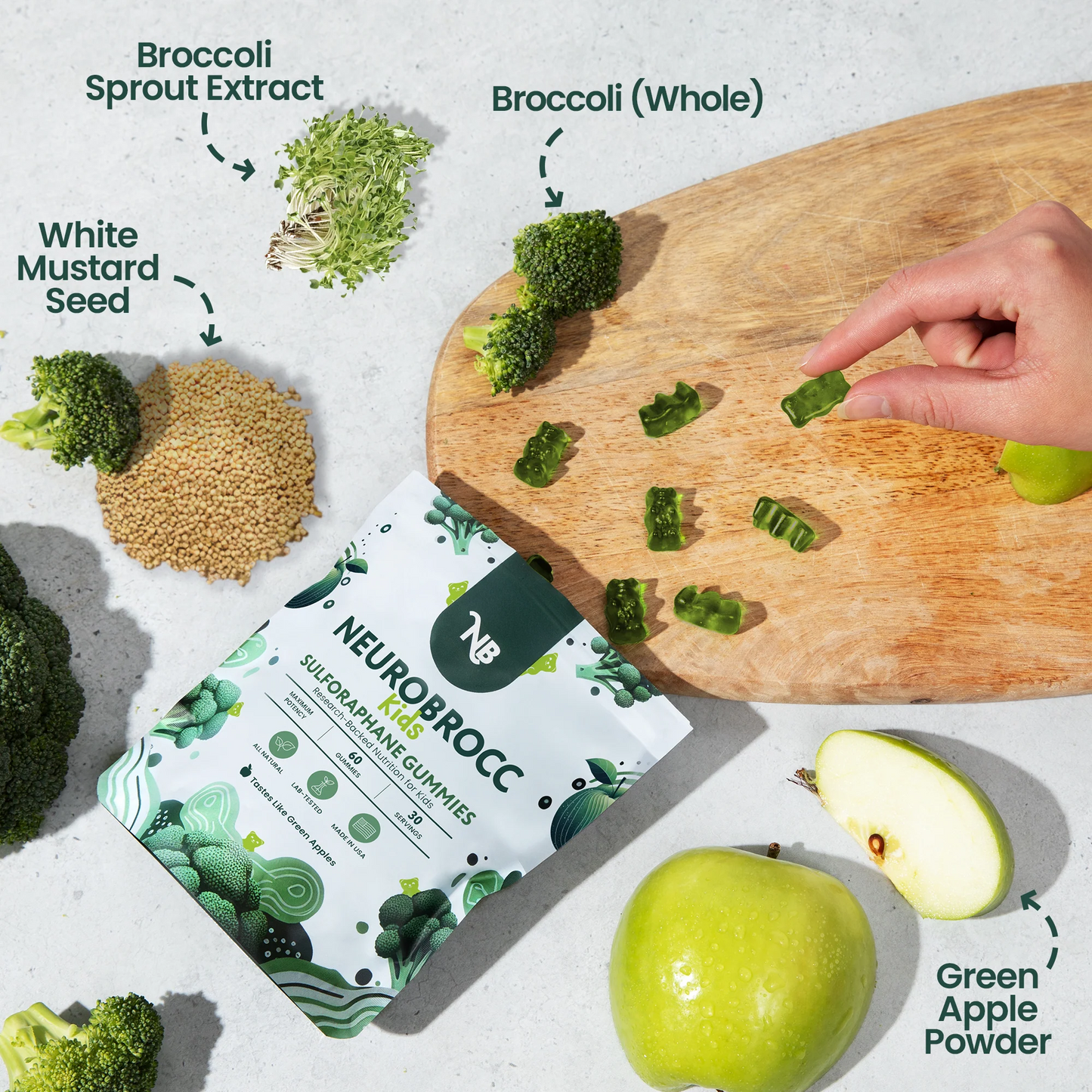 The Brain-Boosting Broccoli Gummy Your Kids Actually Want to Eat 🥦